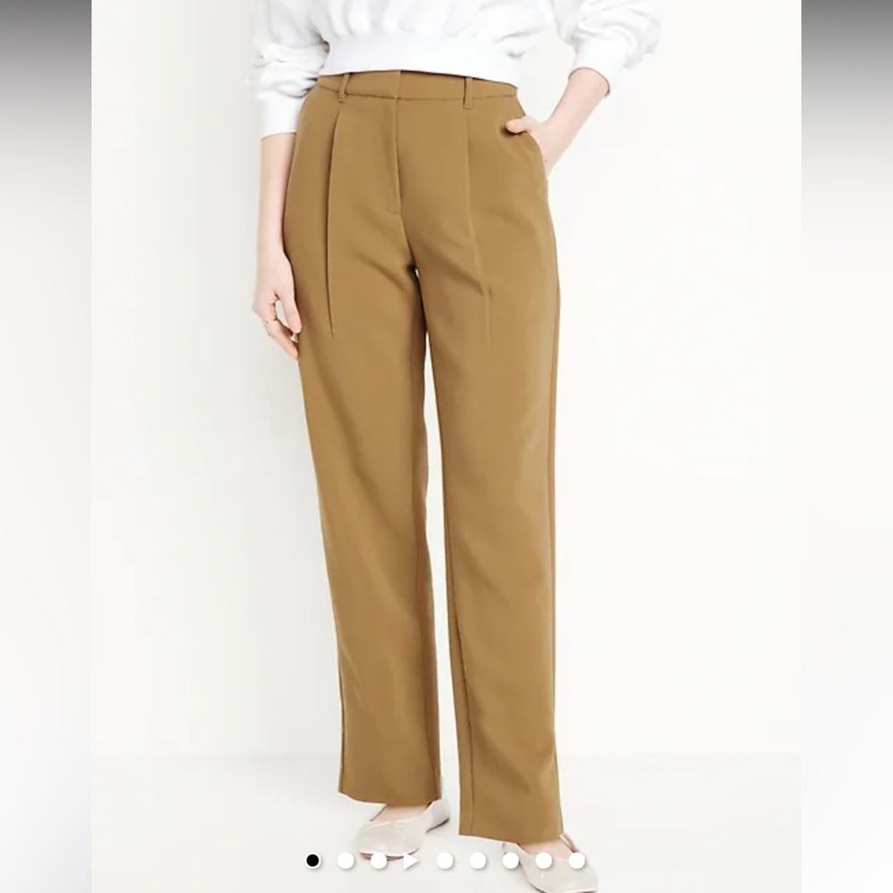 Black - Extra High-Waisted Taylor Trouser Straight Pants - Size XXL